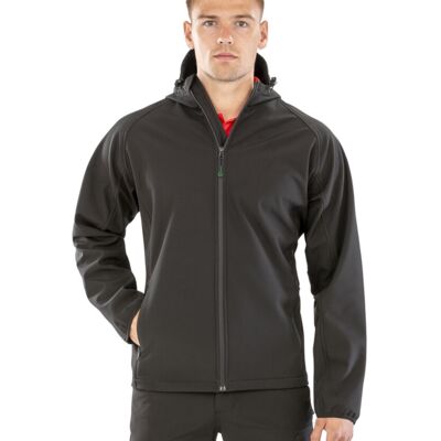 Recycled 3-layer printable hooded softshell Thumbnail