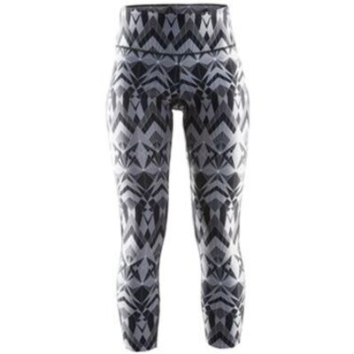 Women's pure print tights Thumbnail