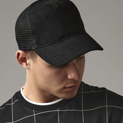 Suede snapback trucker Thumbnail