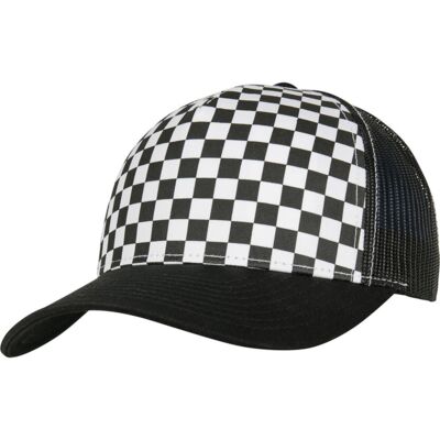 Checkerboard retro trucker (6506CB) Thumbnail