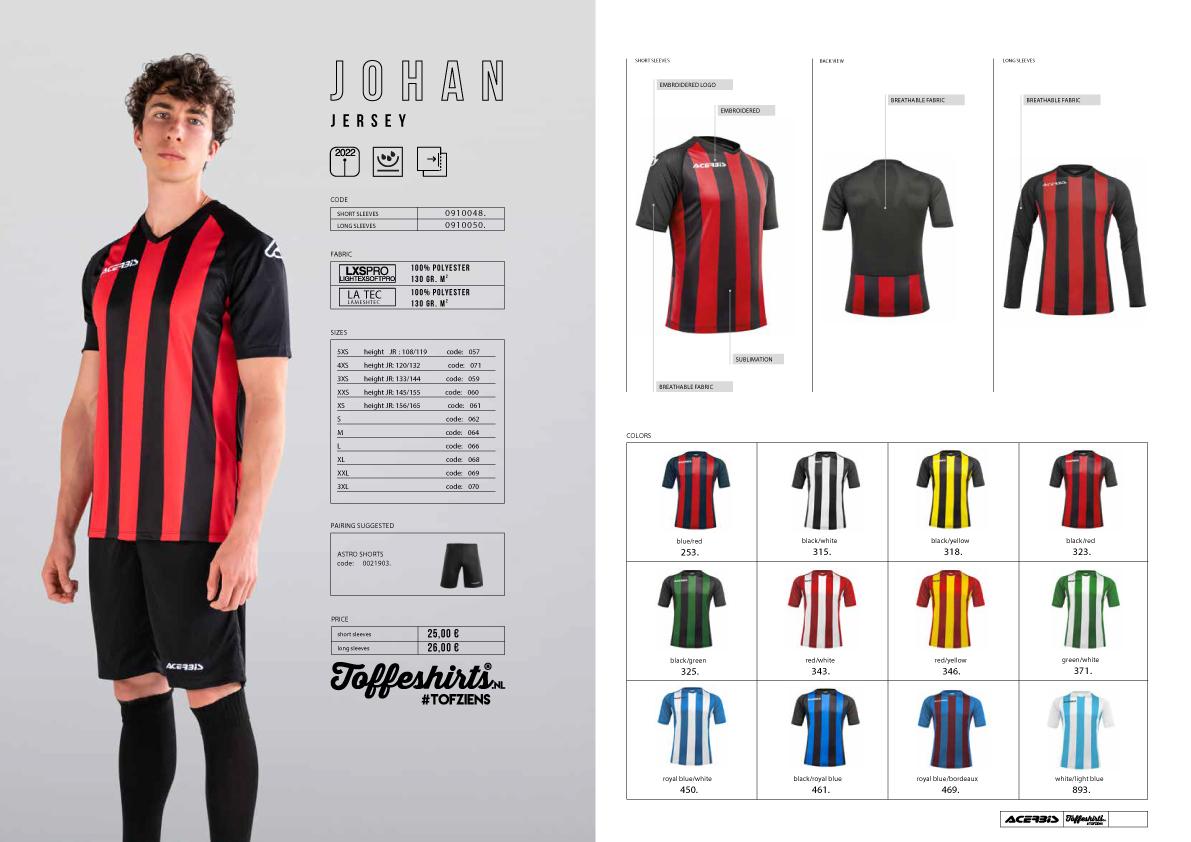 Acerbis Sport voetbal SV Almelo La Premiere Almelo CVV Oranje Nassau Almelo Heracles Almelo ASV Aadorp Acerbis Sport voetbal volleybal rugby handbal bastketball Toffeshirts Kleding Bedrukken Borduren