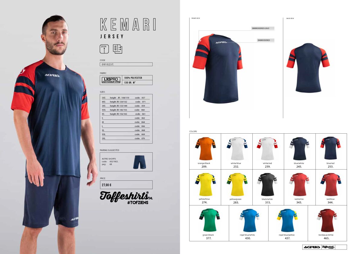 Acerbis sportkleding new arrivals