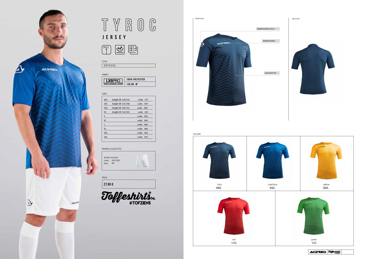 Acerbis Tyroc Jersey