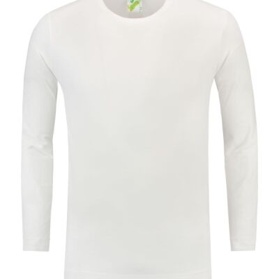 L&S Cotton Elastane T-shirt Long Sleeves for him  Thumbnail