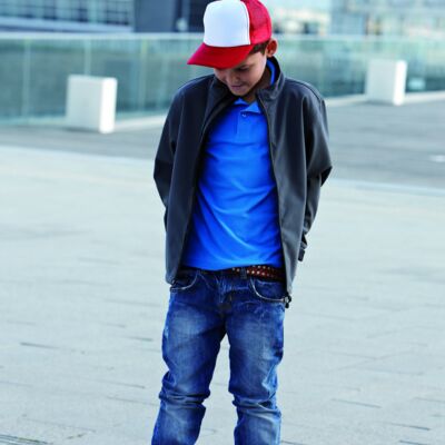 5 Panel Polyester Mesh Cap for Kids  Thumbnail