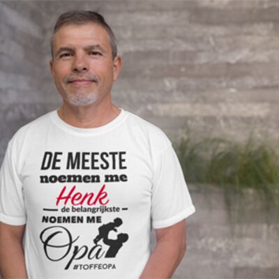 Opa shirt met zelf gekozen naam! Thumbnail