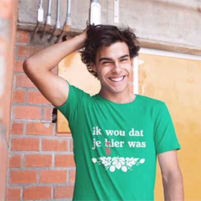 Ik wou dat je bier was t-shirt Thumbnail