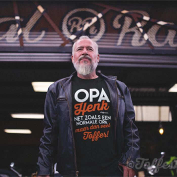 Toffer Opa shirt met zelf gekozen naam! Thumbnail