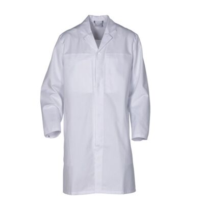 Orcon Food Medium Care lange jas met manchetten Gent Wit  Thumbnail